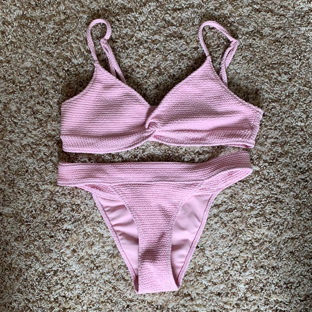 LA Hearts Pacsun light pink bikini 👙